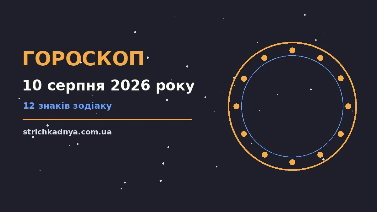 Щоденний гороскоп на 10 серпня 2026 року, чашка кави, записник і телефон на світлому столі