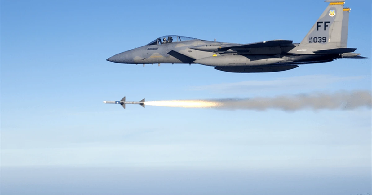 Американський винищувач F-15 (ілюстративне фото)
