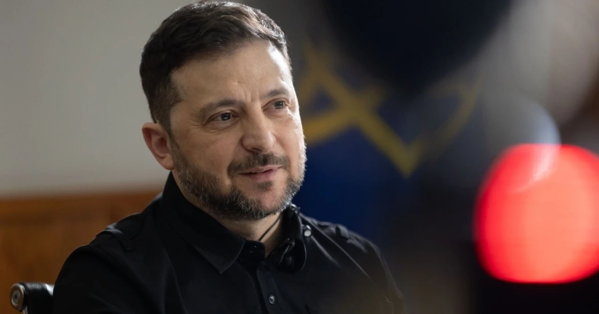Володимир Зеленський під час пресконференції