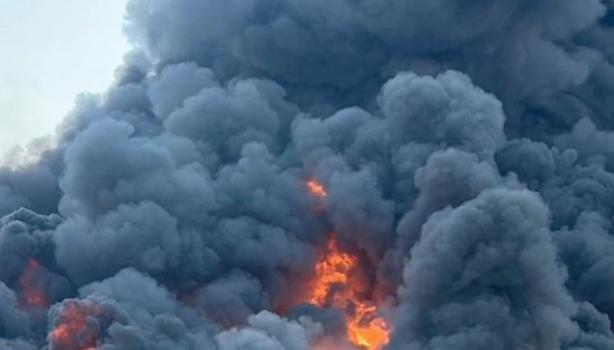 Володимир Зеленський під час звернення (фото: Getty Images, за даними ТСН).