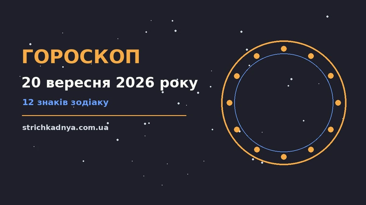 Гороскоп на 20 вересня 2026 року: ранкова чашка кави, блокнот і сонячне світло на столі