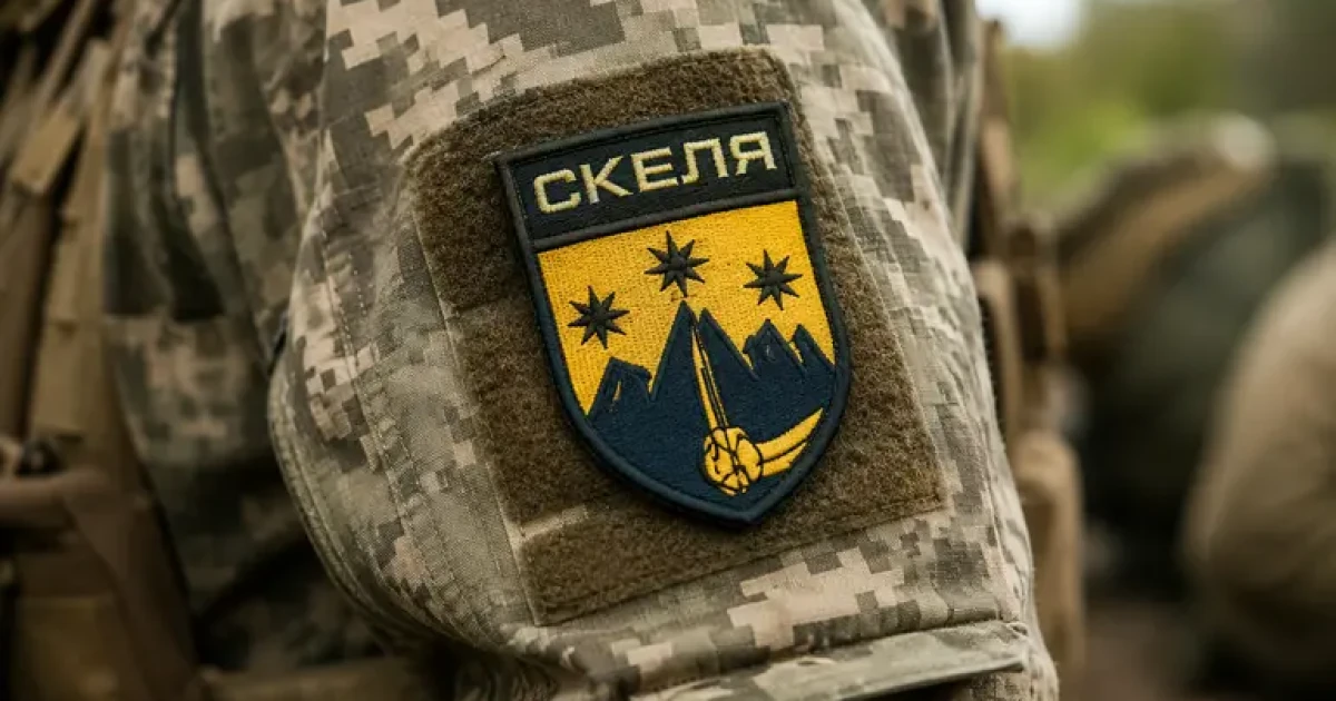 Символіка 425 окремого штурмового полку «Скеля»