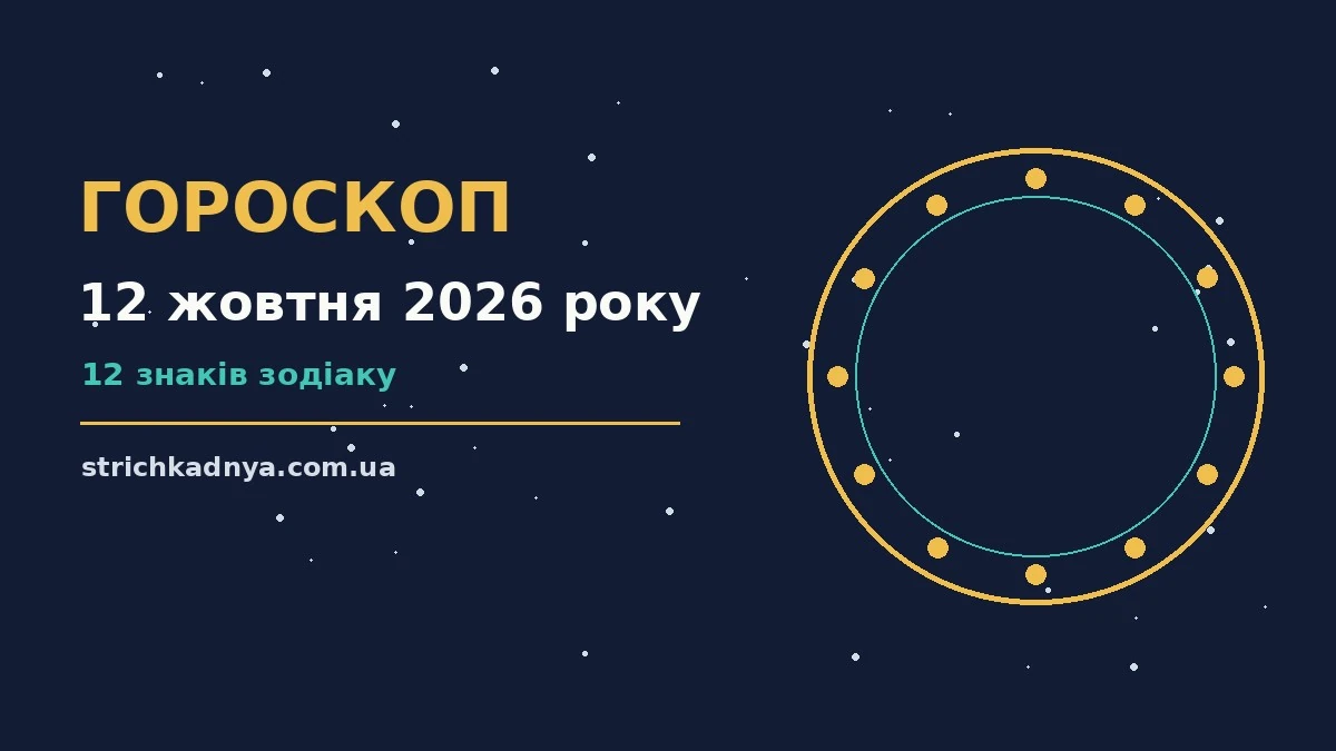 Щоденний гороскоп на 12 жовтня 2026 року - кавова чашка, нотатки і символи знаків Зодіаку