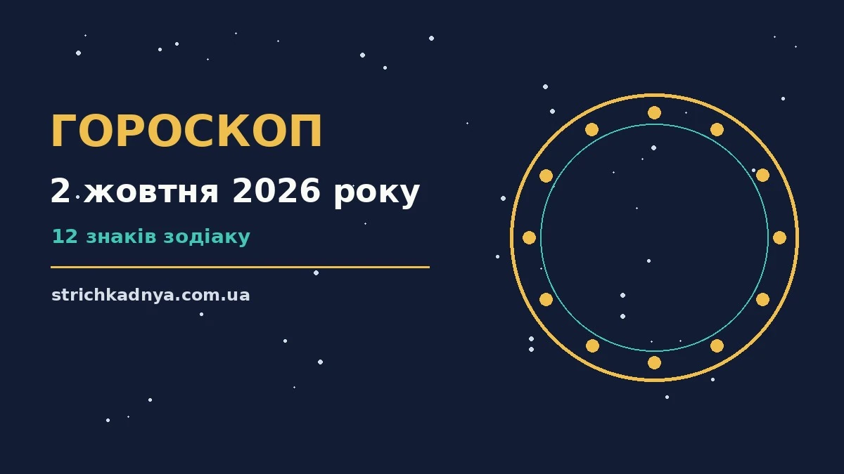 Гороскоп на 2 жовтня 2026 року, чашка кави та записник на дерев'яному столі