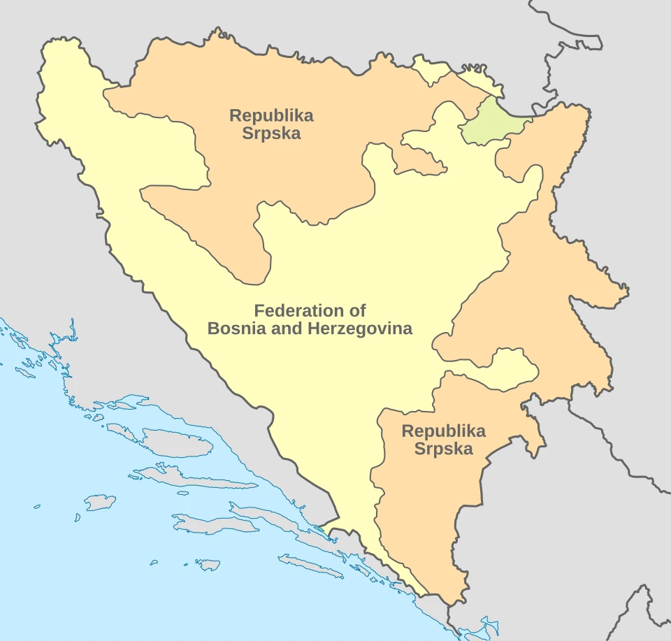 Передвиборчий білборд із зображенням Мілорада Додіка